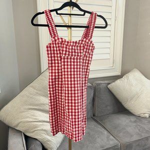 Mini Gingham Dress